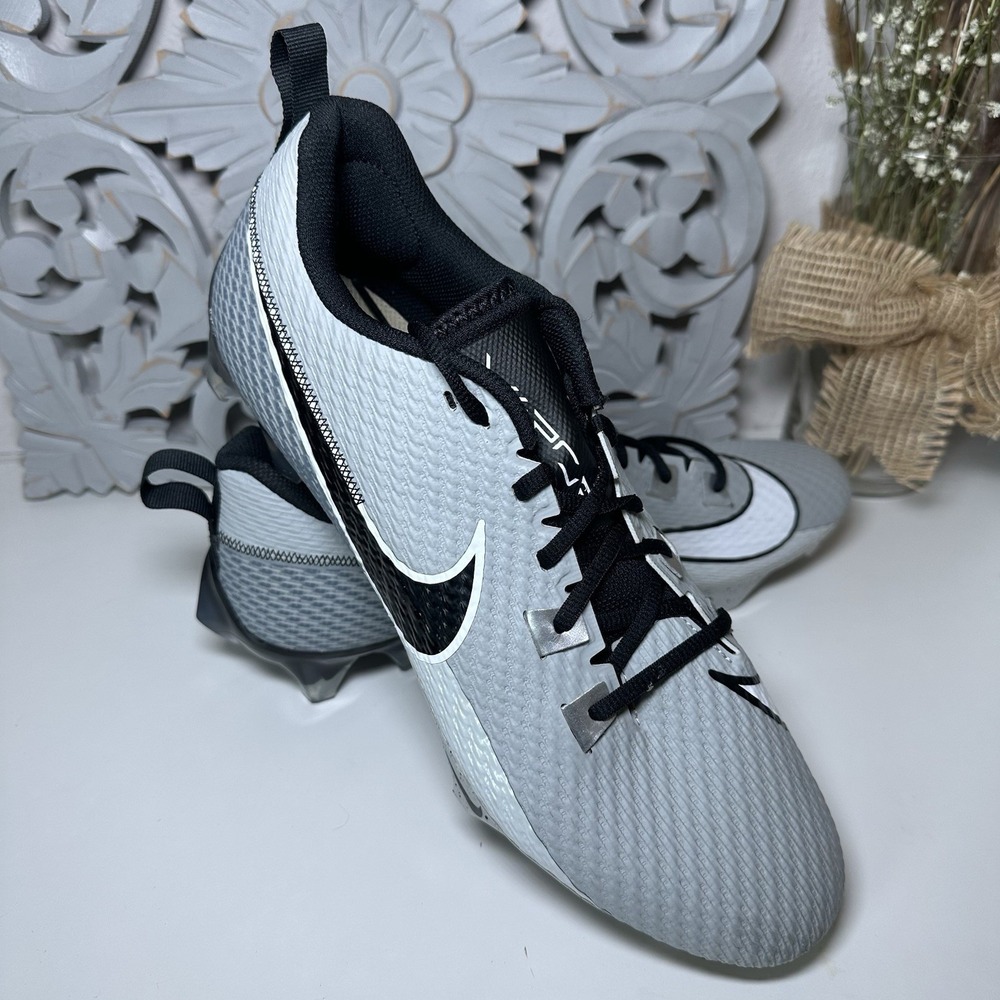 Nike Vapor Edge Speed 360 2 Football Cleats Grey/Black DA5455-002 Mens 12